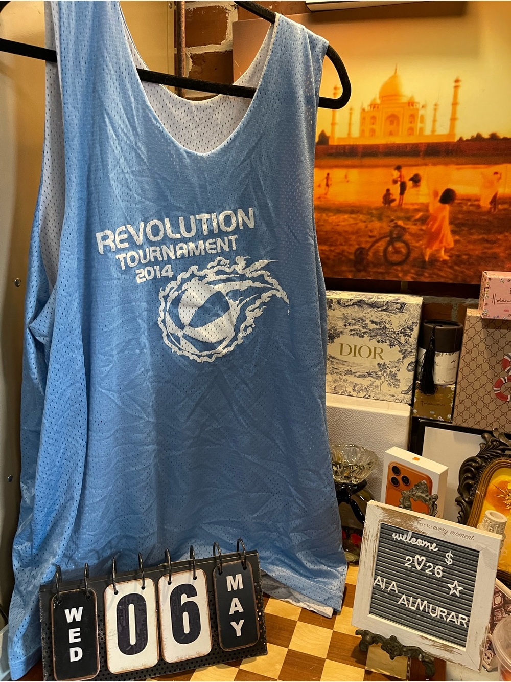 Standard Issue reversible mesh basketball"Revolution Tournament 2014